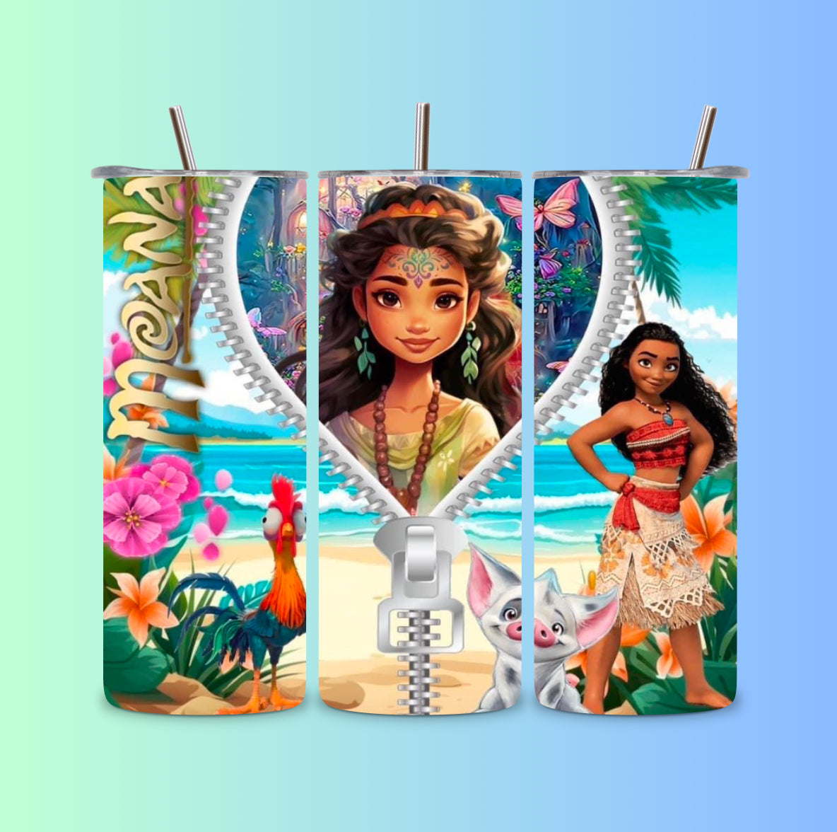 Moana tumbler wrap