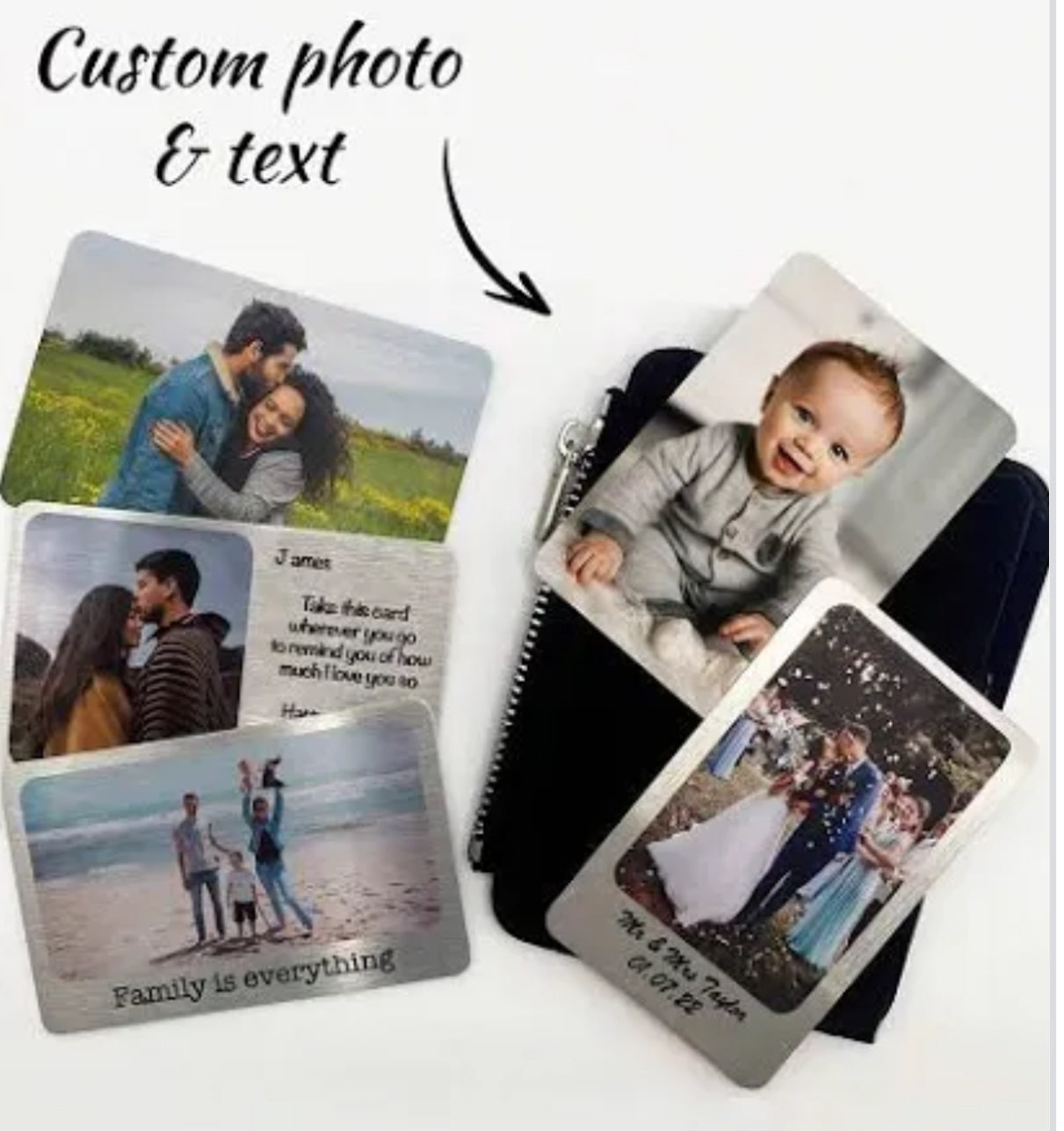 Personalized Metal Cards