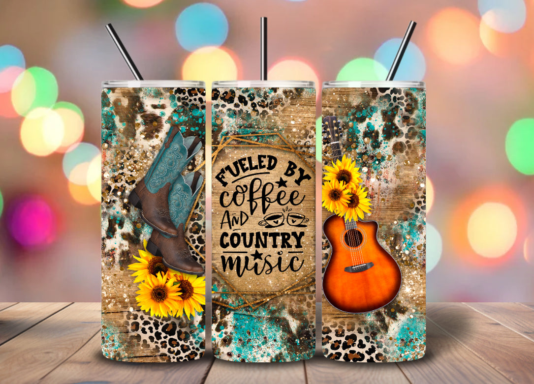 Fueled by coffee and county music