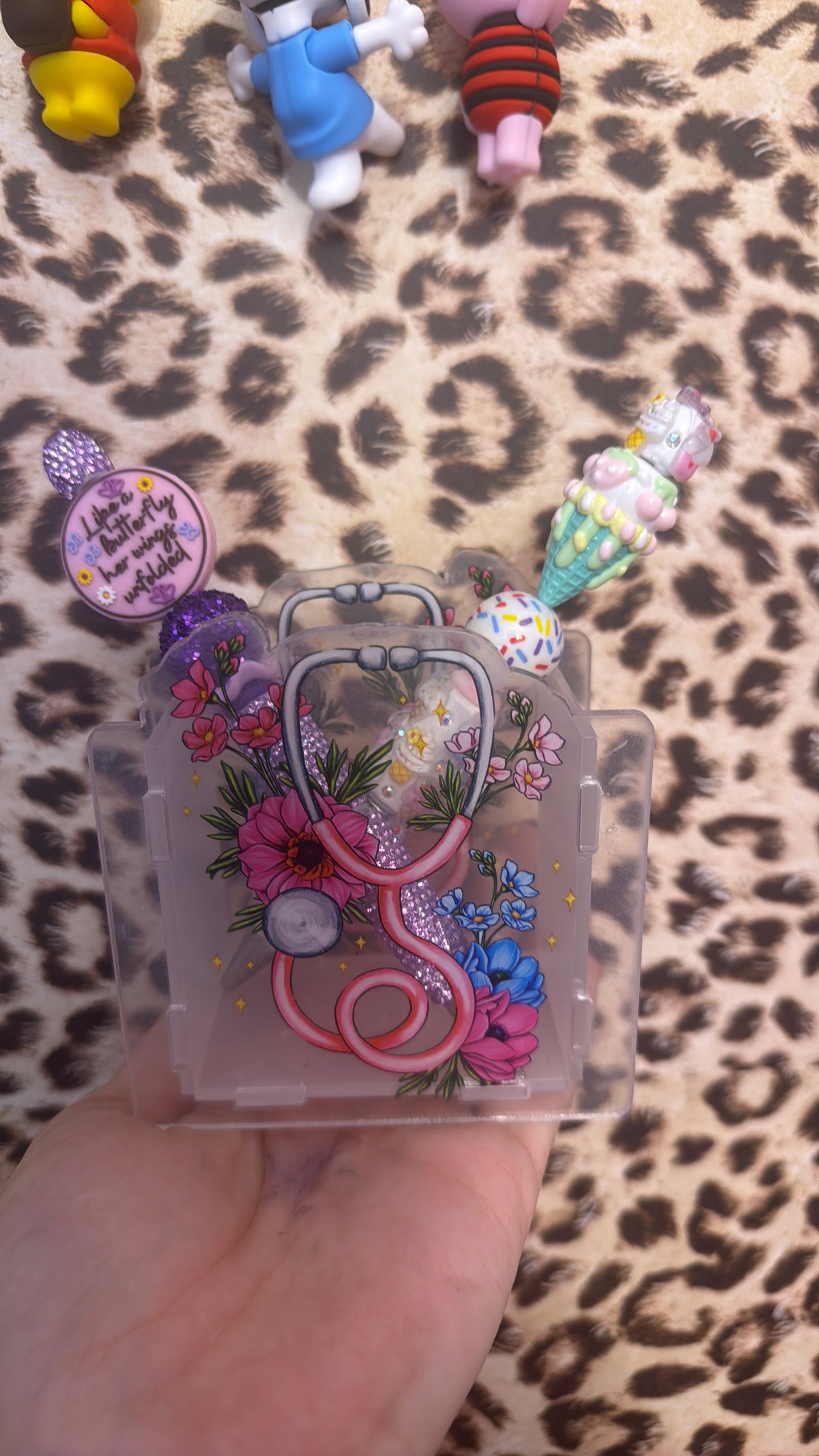 Acrylic pen holders