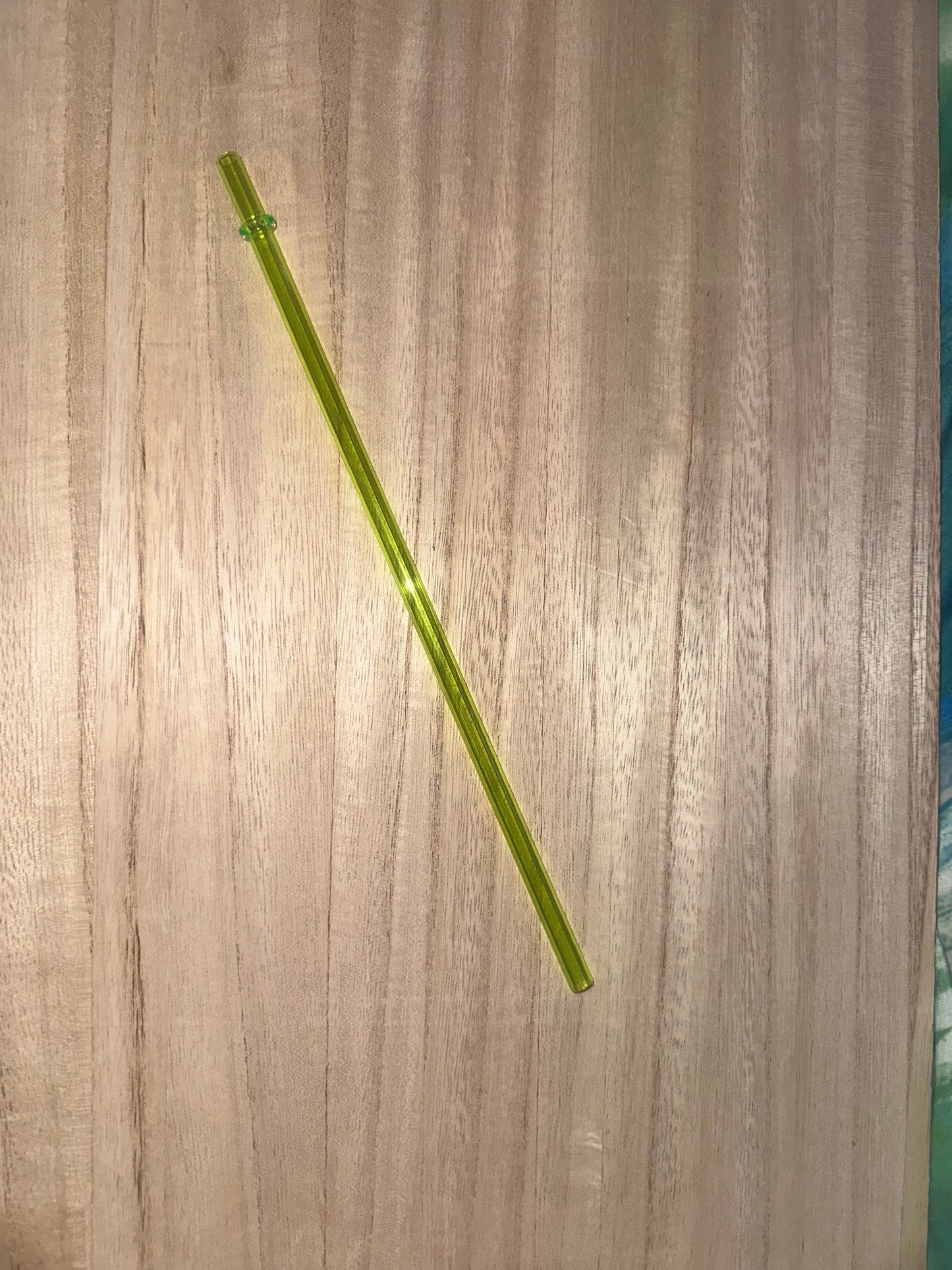Colored straw