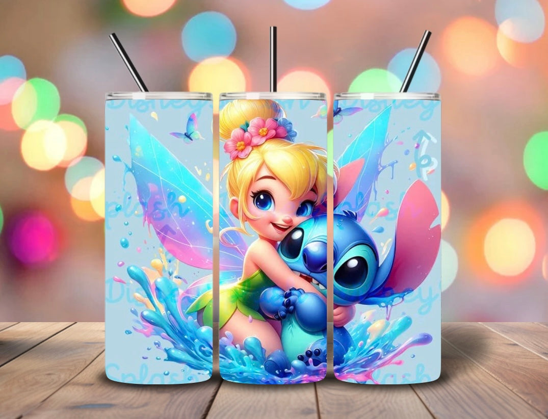 Tinkerbell and stitch