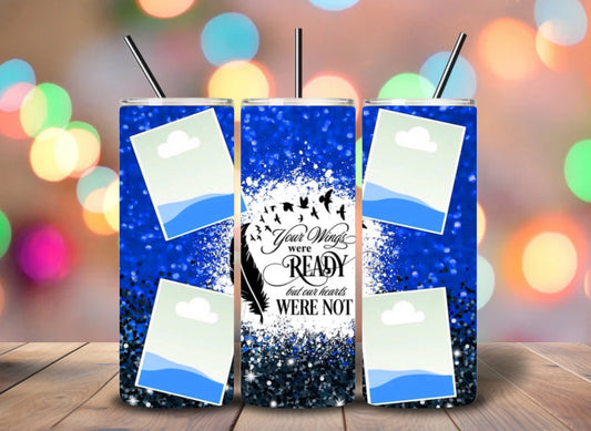 your wings were ready , add photos