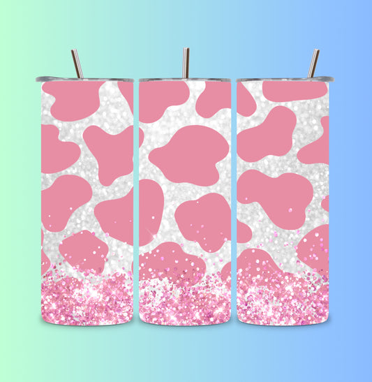 Cow tumbler wrap