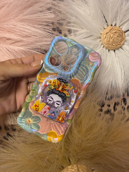 Pop socket with mag safe strip included