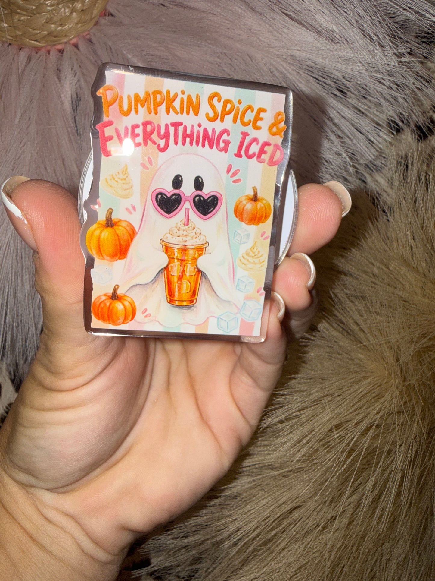 Pop socket with mag safe strip included